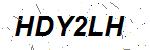 CAPTCHA verification image containing distorted text characters
