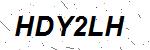 CAPTCHA verification image containing distorted text characters
