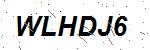CAPTCHA verification image containing distorted text characters
