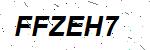 CAPTCHA verification image containing distorted text characters