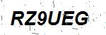 CAPTCHA verification image containing distorted text characters