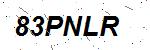 CAPTCHA verification image containing distorted text characters