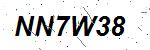 CAPTCHA verification image containing distorted text characters