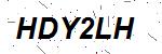 CAPTCHA verification image containing distorted text characters