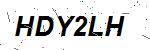 CAPTCHA verification image containing distorted text characters