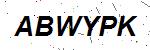 CAPTCHA verification image containing distorted text characters