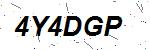 CAPTCHA verification image containing distorted text characters