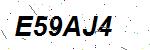CAPTCHA verification image containing distorted text characters