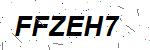 CAPTCHA verification image containing distorted text characters