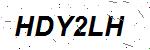 CAPTCHA verification image containing distorted text characters