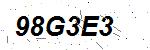 CAPTCHA verification image containing distorted text characters