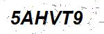 CAPTCHA verification image containing distorted text characters