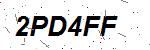 CAPTCHA verification image containing distorted text characters