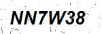 CAPTCHA verification image containing distorted text characters