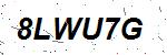 CAPTCHA verification image containing distorted text characters