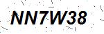 CAPTCHA verification image containing distorted text characters
