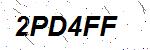 CAPTCHA verification image containing distorted text characters
