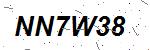 CAPTCHA verification image containing distorted text characters