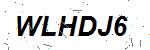 CAPTCHA verification image containing distorted text characters