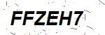 CAPTCHA verification image containing distorted text characters