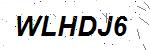 CAPTCHA verification image containing distorted text characters