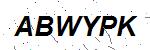CAPTCHA verification image containing distorted text characters