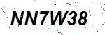 CAPTCHA verification image containing distorted text characters