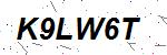 CAPTCHA verification image containing distorted text characters