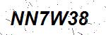 CAPTCHA verification image containing distorted text characters
