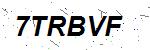CAPTCHA verification image containing distorted text characters