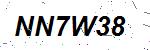 CAPTCHA verification image containing distorted text characters