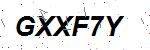 CAPTCHA verification image containing distorted text characters