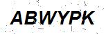 CAPTCHA verification image containing distorted text characters