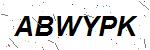 CAPTCHA verification image containing distorted text characters