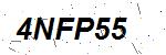 CAPTCHA verification image containing distorted text characters