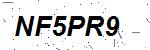 CAPTCHA verification image containing distorted text characters