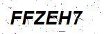 CAPTCHA verification image containing distorted text characters