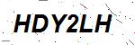 CAPTCHA verification image containing distorted text characters
