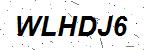 CAPTCHA verification image containing distorted text characters