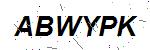 CAPTCHA verification image containing distorted text characters