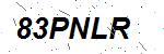 CAPTCHA verification image containing distorted text characters