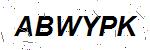 CAPTCHA verification image containing distorted text characters