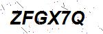 CAPTCHA verification image containing distorted text characters