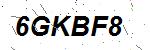 CAPTCHA verification image containing distorted text characters