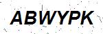 CAPTCHA verification image containing distorted text characters