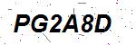 CAPTCHA verification image containing distorted text characters