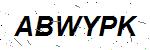 CAPTCHA verification image containing distorted text characters