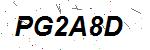 CAPTCHA verification image containing distorted text characters