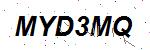 CAPTCHA verification image containing distorted text characters
