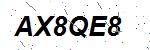 CAPTCHA verification image containing distorted text characters